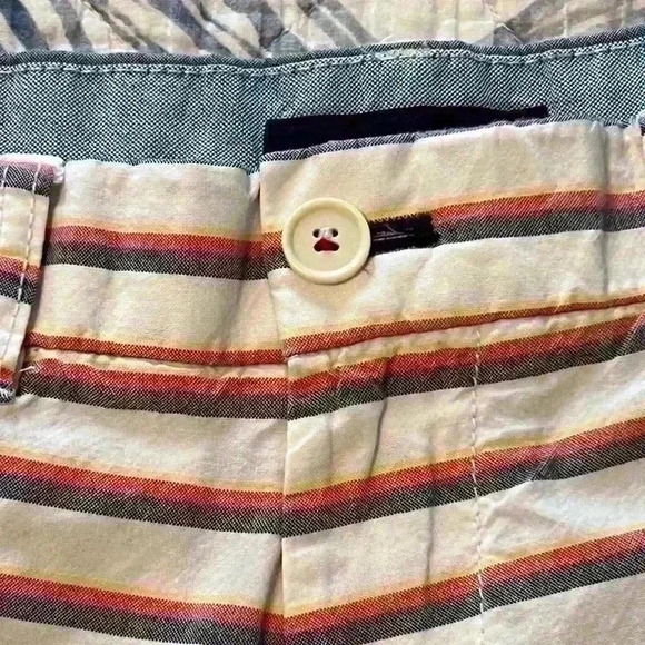 Tommy Hilfiger Men’s 9 inch inseam/ Waist 35 Striped Shorts. 100% cotton. 🇺🇸 - Picture 7 of 10